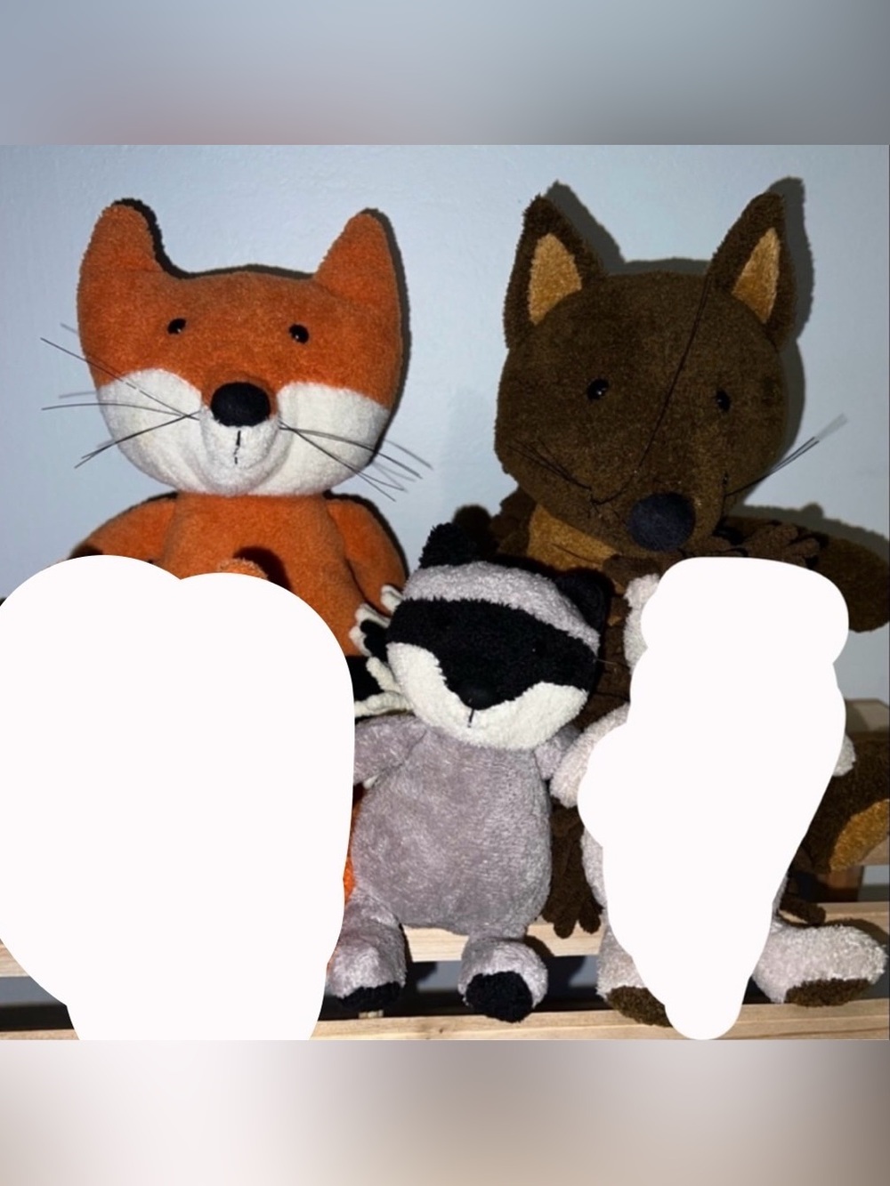 Jellycat retired noodle woodland creatures bundle/lot/set - 2 Sold